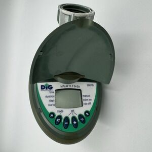 DIG Hose Thread Watering Timer 9-Volt Model 9001DB Tested